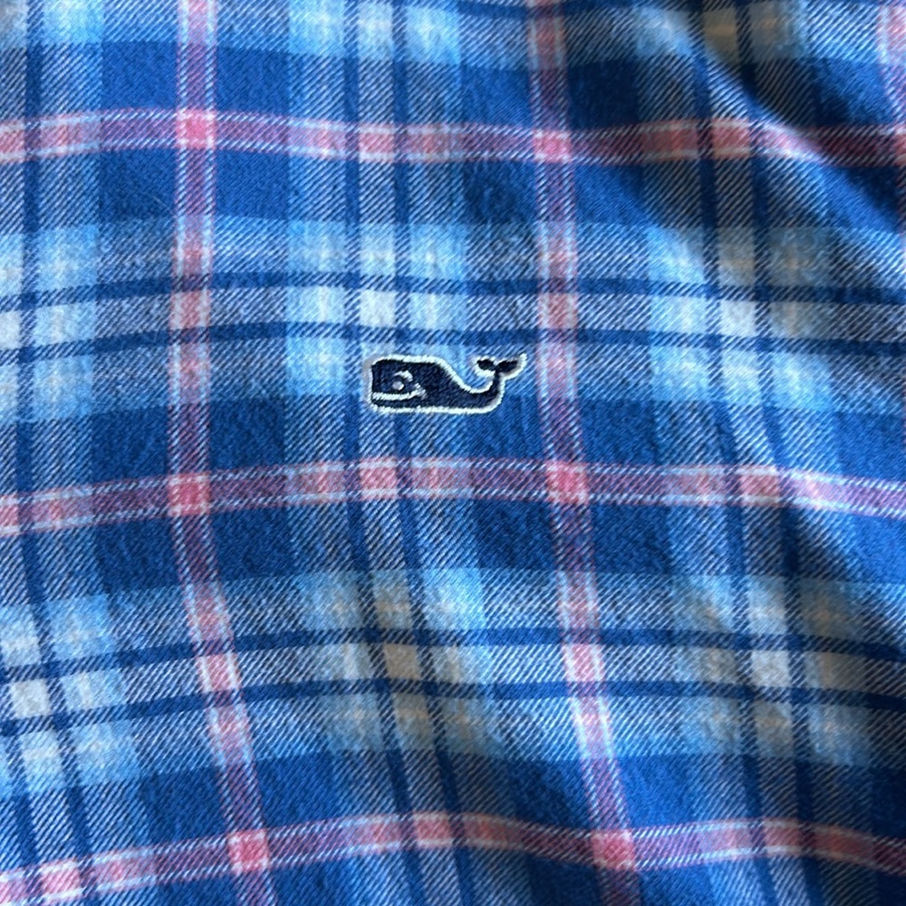Men’s Flannel Vineyard Vines Slim Fit Whale